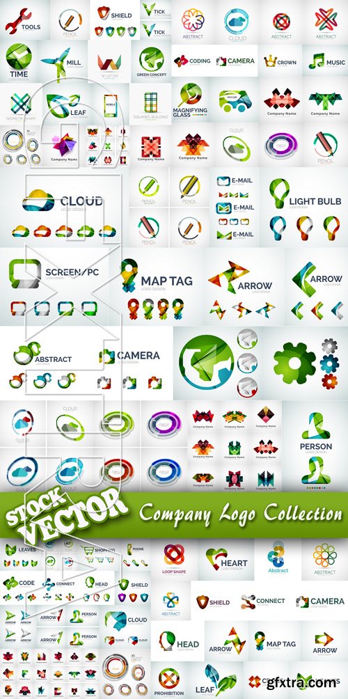 Stock Vector - Company Logo Collection