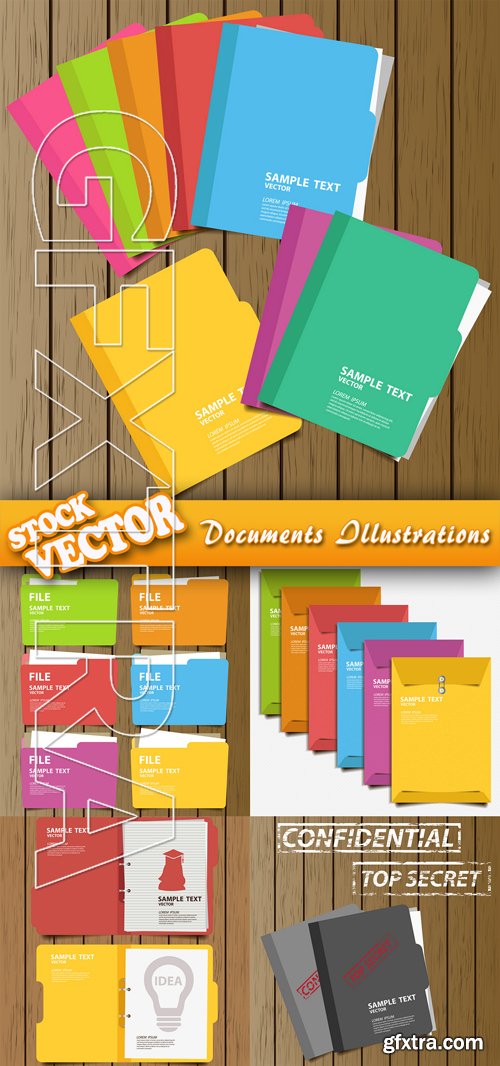 Stock Vector - Documents Illustrations