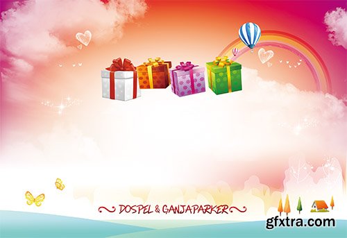 PSD Source - Gifts in Heaven 2014 Vol.4