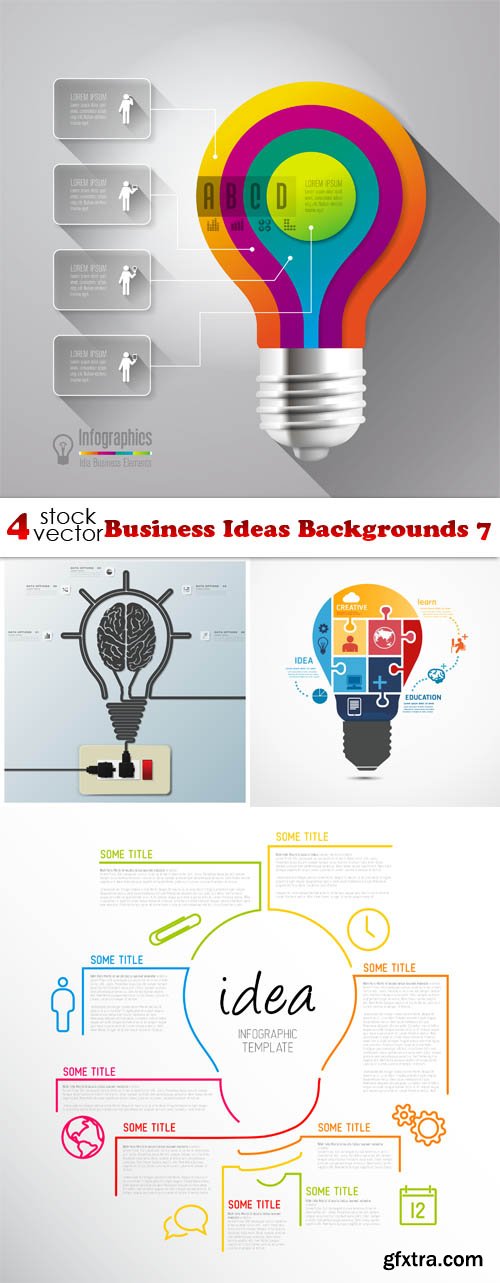 Vectors - Business Ideas Backgrounds 7