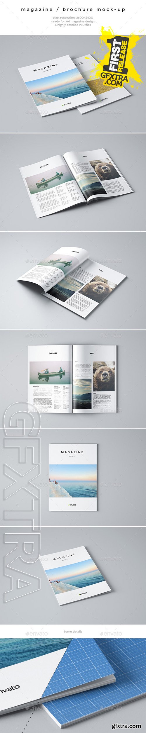 GraphicRiver - Magazine / Brochure Mock-Up 9445696