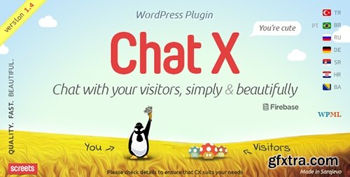 CodeCanyon - Chat X v1.4.1 - WordPress Chat plugin for Sales & Support