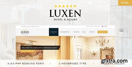 ThemeForest - Luxen Premium Hotel Template - RIP
