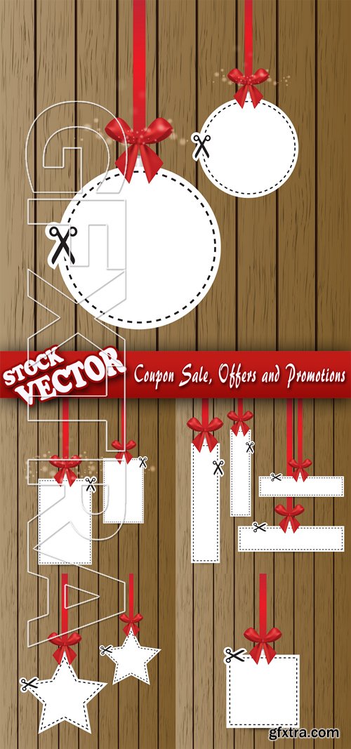 Stock Vector - Coupon Sale, Offers and Promotions