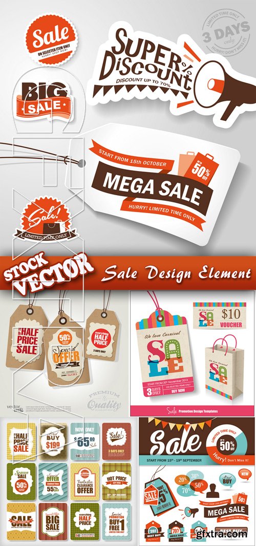 Stock Vector - Sale Design Element