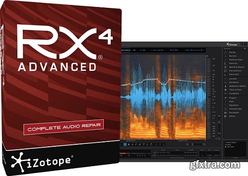 iZotope RX 4 Advanced v4.01b Incl Emulator-R2R