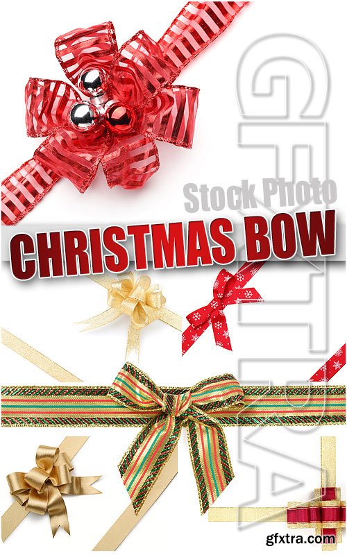 Xmas bows 2 - UHQ Stock Photo
