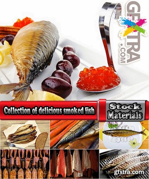 Collection of delicious smoked fish 25 UHQ Jpeg