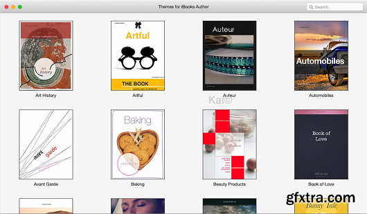 Themes for iBooks Author 3.0 (Mac OS X)