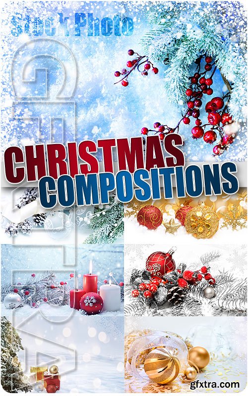 Christmas compositions 7 - UHQ Stock Photo