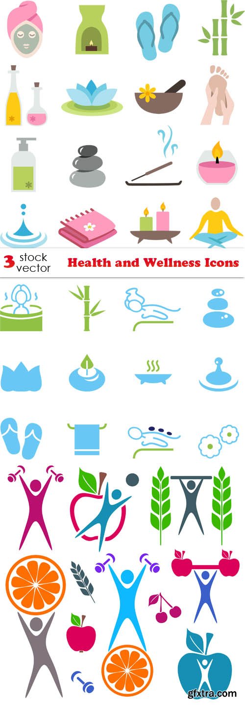 Vectors - Health and Wellness Icons