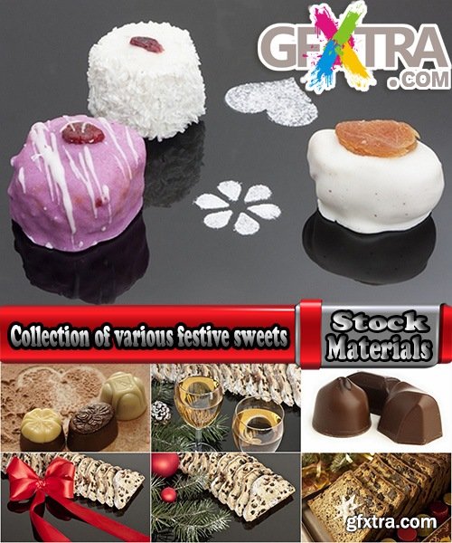 Collection of various festive sweets #2-25 UHQ Jpeg