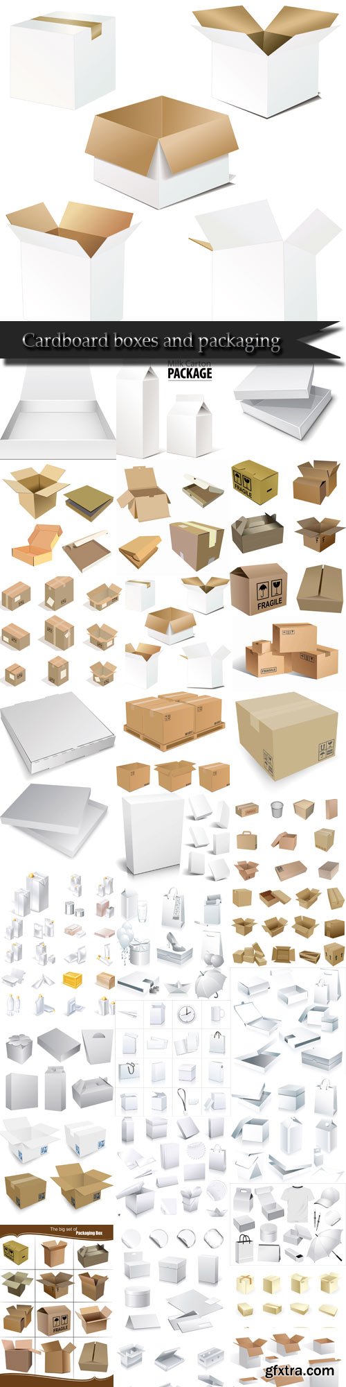 Cardboard boxes and packaging
