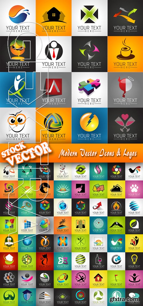 Stock Vector - Modern Vector Icons & Logos