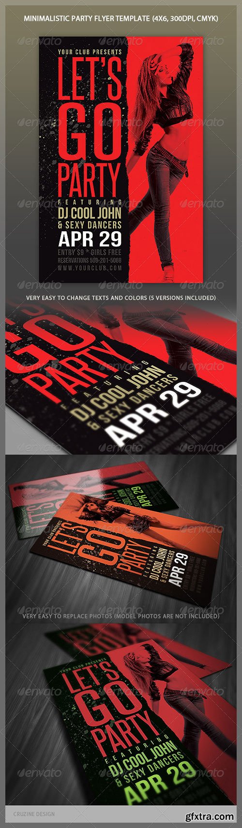 GraphicRiver - Minimalistic Party Flyer