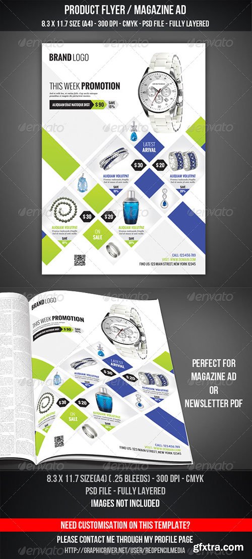 GraphicRiver - Product Flyer / Magazine AD