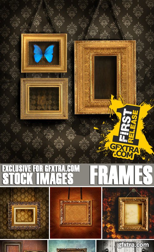 Stock Photos - Frames, 25xJPG