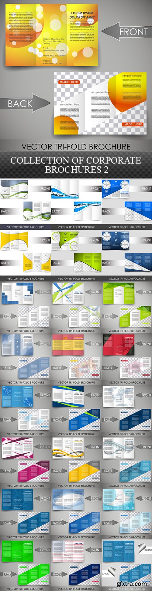 Collection of Corporate Brochures 2, 25xEPS