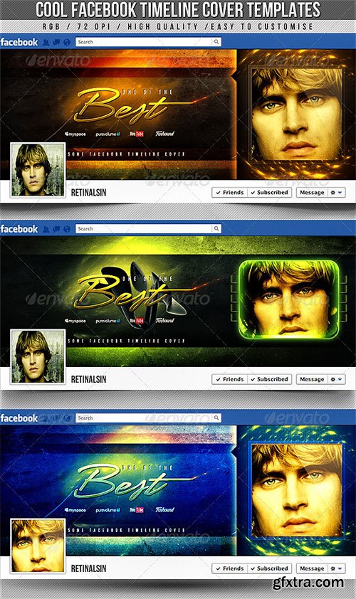 GraphicRiver - Cool Facebook Timeline Covers