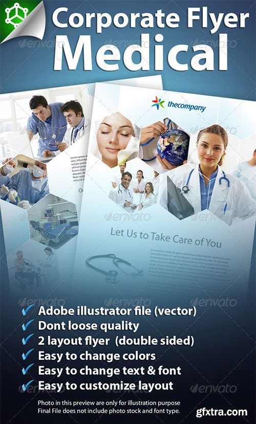 GraphicRiver - Corporate Flyer Medical
