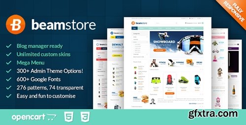 ThemeForest - BeamStore - Responsive Multipurpose Opencart Theme