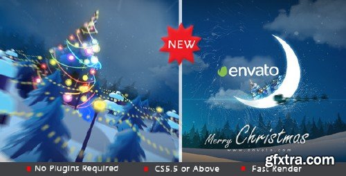 VideoHive Christmas in Moon 9707171