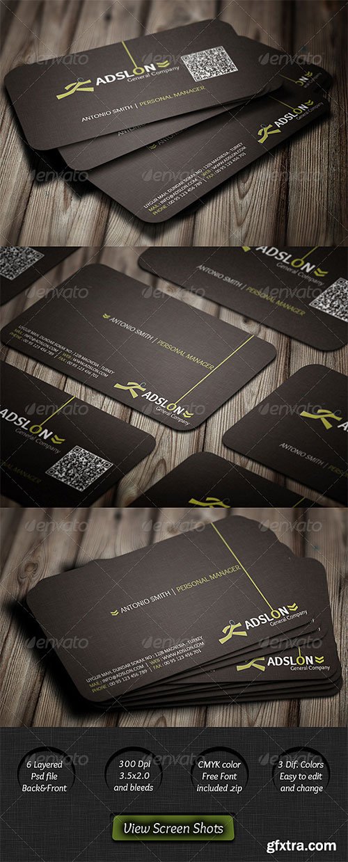 GraphicRiver - International Corporate Business Card