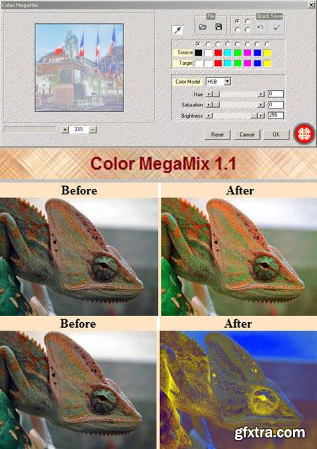 Color MegaMix 1.1 - Photoshop Plug-in