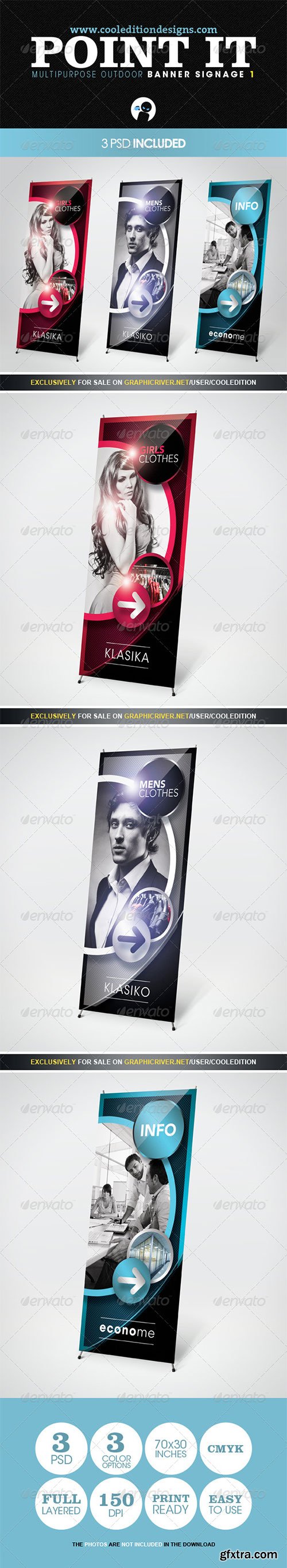 GraphicRiver - Point It - Multipurpose Outdoor Banner Signage 1