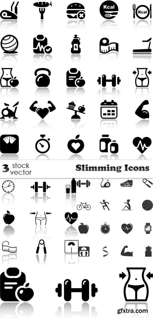 Vectors - Slimming Icons