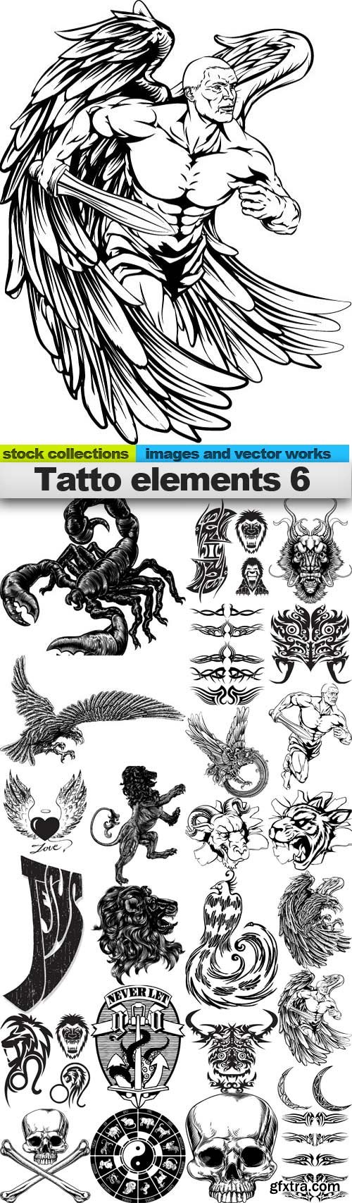 Tatto elements 6, 25 xEPS