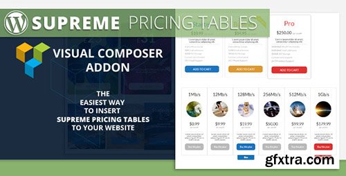 CodeCanyon - Supreme Pricing Tables Visual Composer Addon v1.0