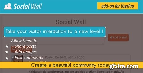 CodeCanyon - Social Wall Addon for UserPro v1.3