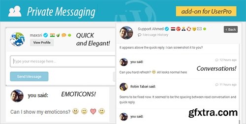CodeCanyon - Private Messages for UserPro v2.3
