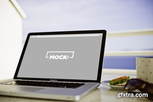 MacBook Mock-up Template