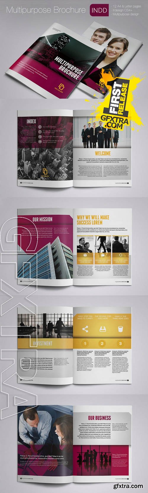 Multipurpose Brochure - Creativemarket 105717
