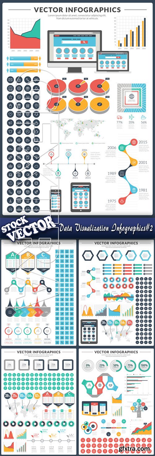 Stock Vector - Data Visualization Infographics#2