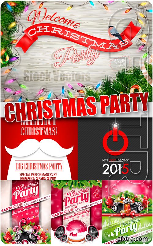 Christmas party - Stock Vectors