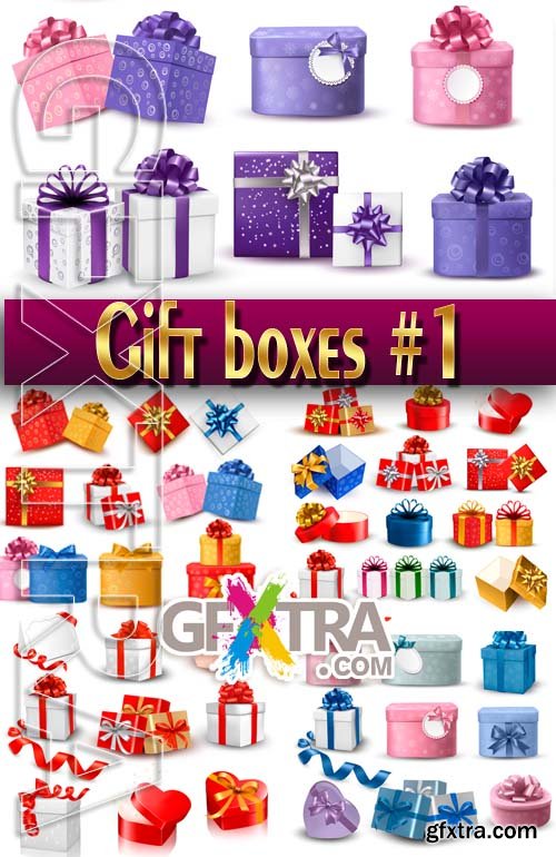 Gift Boxes #1 - Stock Vector