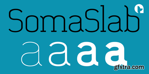 Soma Slab Font Family $99