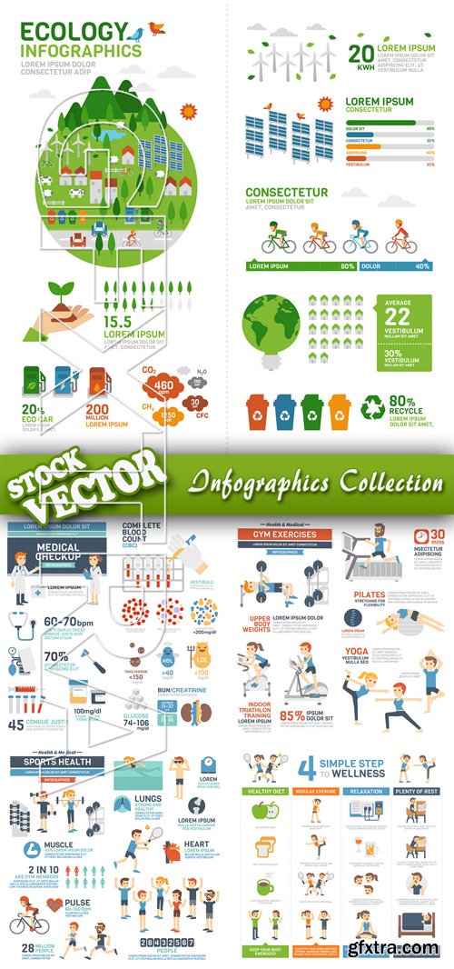 Stock Vector - Infographics Collection