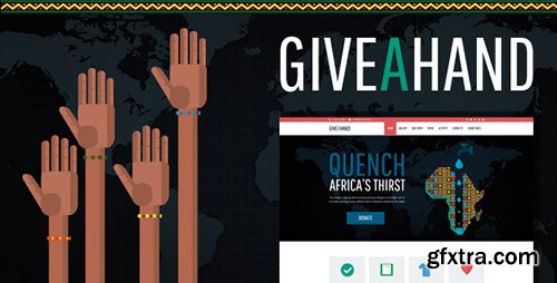 ThemeForest - GiveAHand V2.0.1 - Charity Responsive WP Theme