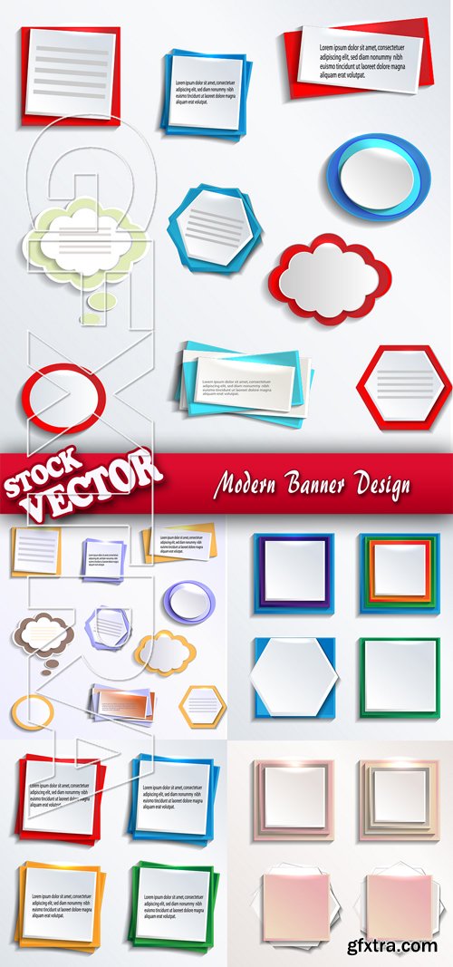 Stock Vector - Modern Banner Design