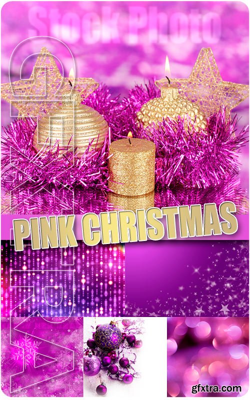 Pink Xmas - UHQ Stock Photo