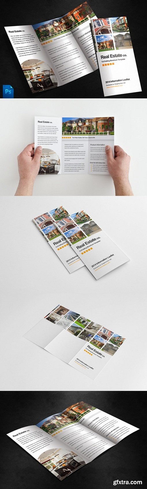 Real Estate Brochure Template Creativemarket