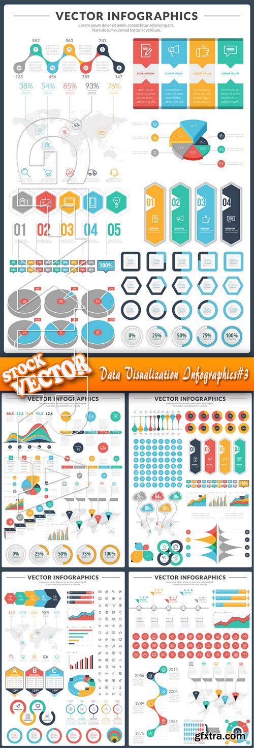 Stock Vector - Data Visualization Infographics#3