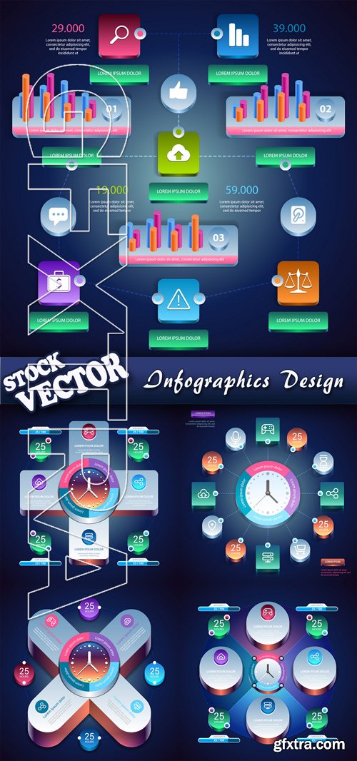 Stock Vector - Infographics Design