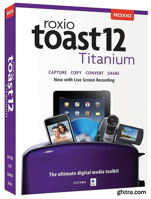 Roxio Toast Titanium 12.0.1 (Mac OS X)