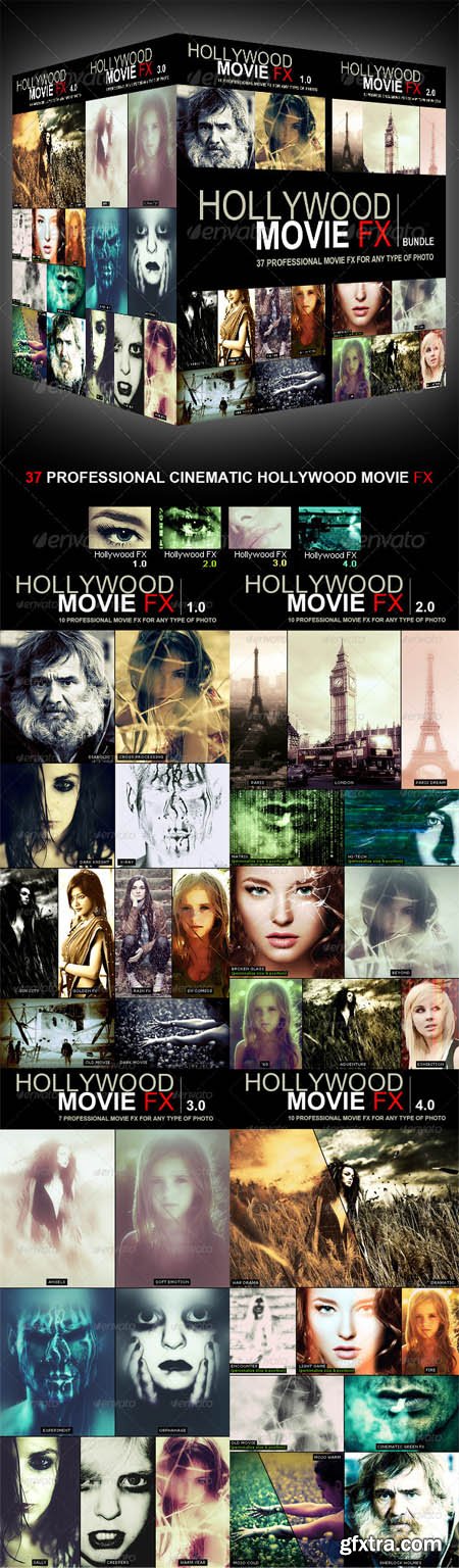 37 Cinematic Hollywood Movie FX Bundle