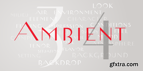 Ambient Font Family $25